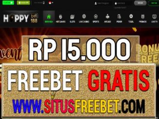 HappyBet188 Freebet Gratis Rp 15.000 Tanpa Deposit