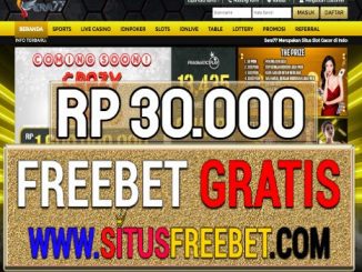 Sera77 Freebet Gratis Rp 30.000 Tanpa Deposit