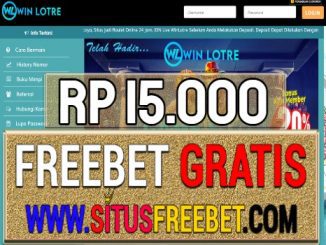 WinLotre Freebet Gratis Rp 15.000 Tanpa Deposit