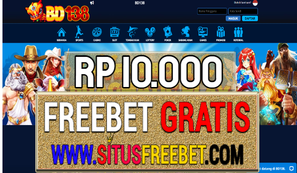 BD138 Freebet Gratis Rp 10.000 Tanpa Deposit BD138 Freebet Gratis Rp 10.000 Tanpa Deposit
