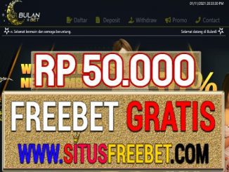 BULANBET Freebet Gratis Tanpa Deposit Rp 50.000