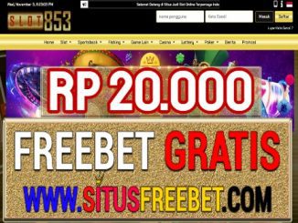 Slot853 Freebet Gratis Rp 20.000 Tanpa Deposit