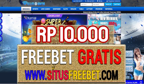 Gem8Game Freebet Gratis Rp 10.000 Tanpa Deposit Gem8Game Freebet Gratis Rp 10.000 Tanpa Deposit