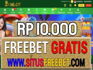 ZOSlot Freebet Gratis Rp 10.000 Tanpa Deposit