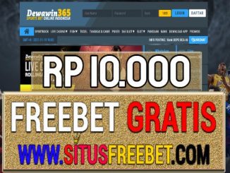 DewaWin365 Freebet Gratis Rp 10.000 Tanpa Deposit