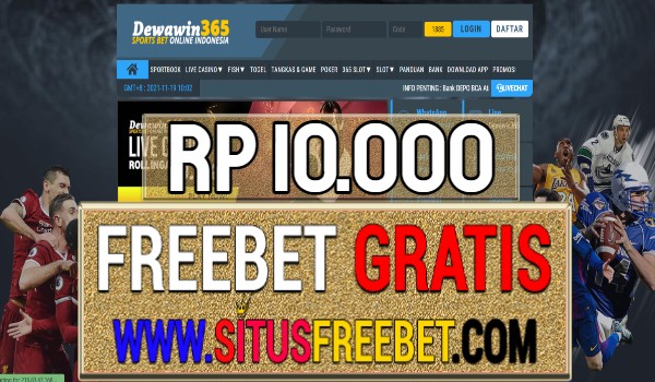 DewaWin365 Freebet Gratis Rp 10.000 Tanpa Deposit DewaWin365 Freebet Gratis Rp 10.000 Tanpa Deposit