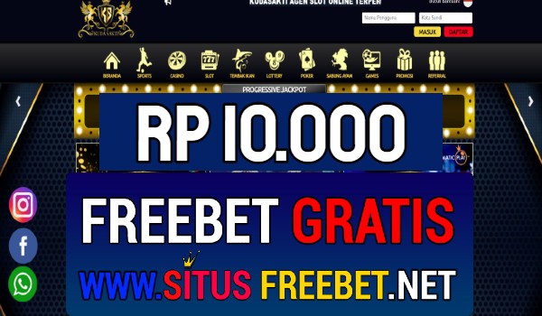 KudaSakti168 Freebet Gratis Rp.10.000 Tanpa Deposit KudaSakti168 Freebet Gratis Rp.10.000 Tanpa Deposit