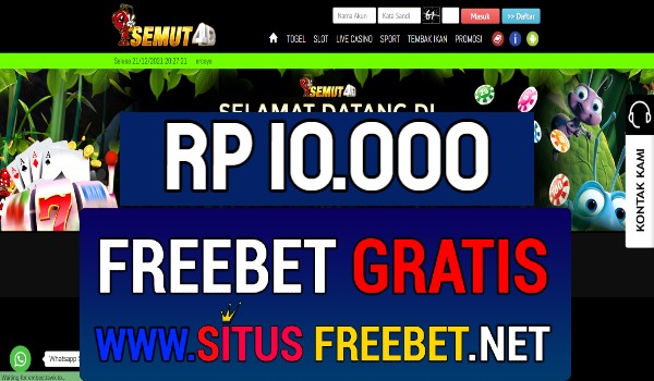 Semut4D Freebet Gratis Rp 10.000 Tanpa Deposit Semut4D Freebet Gratis Rp 10.000 Tanpa Deposit