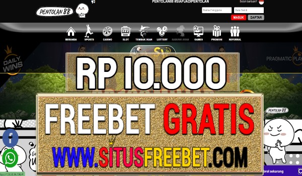Pentolan88 Freebet Gratis Rp 10.000 Tanpa Deposit Pentolan88 Freebet Gratis Rp 10.000 Tanpa Deposit