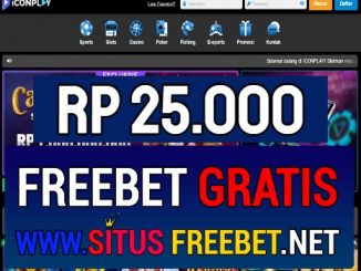 ICONPLAY Freebet Gratis Rp 25.000 Tanpa Deposit