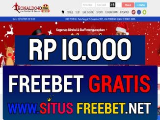 RONALDO4D Freebet Gratis Rp 10.000 Tanpa Deposit