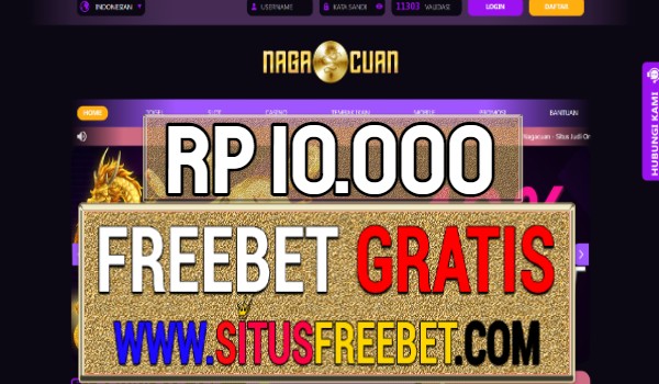 NagaCuan Freebet Gratis Rp 10.000 Tanpa Deposit NagaCuan Freebet Gratis Rp 10.000 Tanpa Deposit