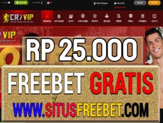 CR7VIP FREEBET GRATIS RP 25.000 TANPA DEPOSIT