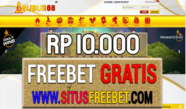 Subur88 Freebet Gratis Rp 10.000 Tanpa Deposit Subur88 Freebet Gratis Rp 10.000 Tanpa Deposit