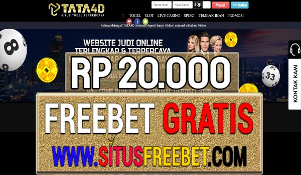 TATA4D Freebet Gratis Rp 20.000 Tanpa Deposit TATA4D Freebet Gratis Rp 20.000 Tanpa Deposit