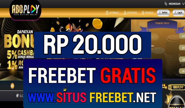 AboPlay Freebet Gratis Rp 20.000 Tanpa Deposit AboPlay Freebet Gratis Rp 20.000 Tanpa Deposit