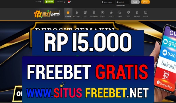777LuckySlot Freebet Gratis Rp 15.000 Tanpa Deposit 777LuckySlot Freebet Gratis Rp 15.000 Tanpa Deposit