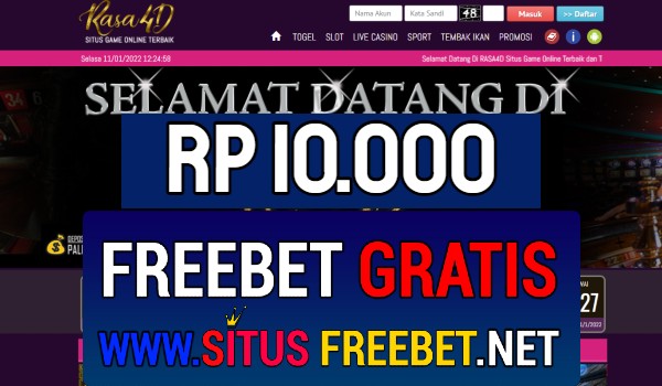 Rasa4D Freebet Gratis Rp 10.000 Tanpa Deposit Rasa4D Freebet Gratis Rp 10.000 Tanpa Deposit