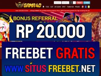 Gama4D Freebet Gratis Rp 20.000 Tanpa Deposit