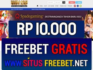Win138 Freebet Gratis Rp 10.000 Tanpa Deposit