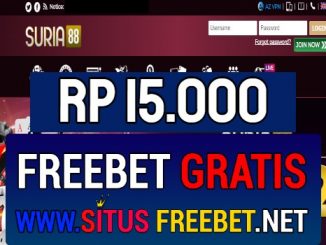 Suria88 Freebet Gratis Rp 15.000 Tanpa Deposit