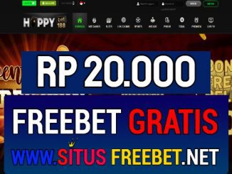 HappyBet188 Freebet Gratis Rp 20.000 Tanpa Deposit