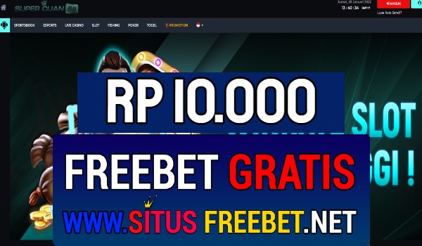 SuperCuan88 Freebet Gratis Rp 10.000 Tanpa Deposit SuperCuan88 Freebet Gratis Rp 10.000 Tanpa Deposit
