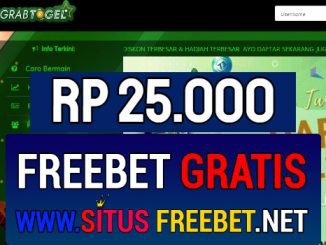 GrabTogel Freebet Gratis Rp 25.000 Tanpa Deposit