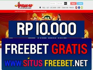 Pedas4D Freebet Gratis Rp 10.000 Tanpa Deposit