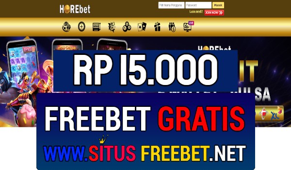 HoreBet Freebet Gratis Rp 15.000 Tanpa Deposit HoreBet Freebet Gratis Rp 15.000 Tanpa Deposit