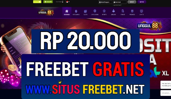 Unggul188 Freebet Gratis Rp 20.000 Tanpa Deposit Unggul188 Freebet Gratis Rp 20.000 Tanpa Deposit
