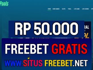 GamesPools Freebet Gratis Rp 50.000 Tanpa Deposit