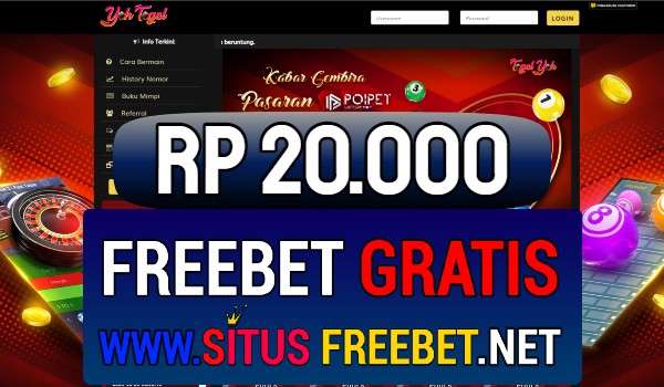 YOKTogel Freebet Gratis Rp 20.000 Tanpa Deposit YOKTogel Freebet Gratis Rp 20.000 Tanpa Deposit