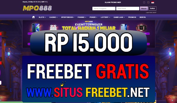 MPO888 Freebet Gratis Rp 15.000 Tanpa Deposit MPO888 Freebet Gratis Rp 15.000 Tanpa Deposit