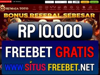 RemajaToto Freechip Gratis Rp 10.000 Tanpa Deposit