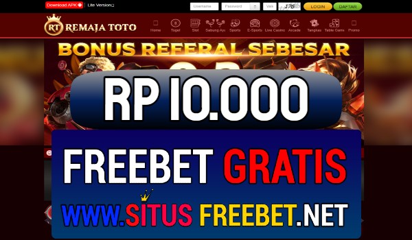 RemajaToto Freechip Gratis Rp 10.000 Tanpa Deposit RemajaToto Freechip Gratis Rp 10.000 Tanpa Deposit