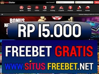 IndoSloter Freebet Gratis Rp 15.000 Tanpa Deposit