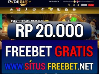 PADI1618 Freebet Gratis Rp 20.000 Tanpa Deposit