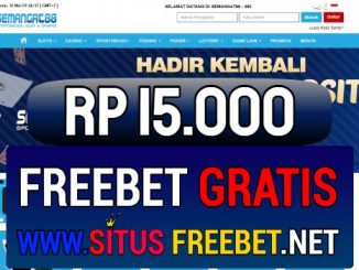 Semangat88 Freebet Gratis Rp 15.000 Tanpa Deposit