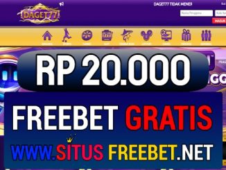 DAGET77 Freebet Gratis Rp 20.000 Tanpa Deposit