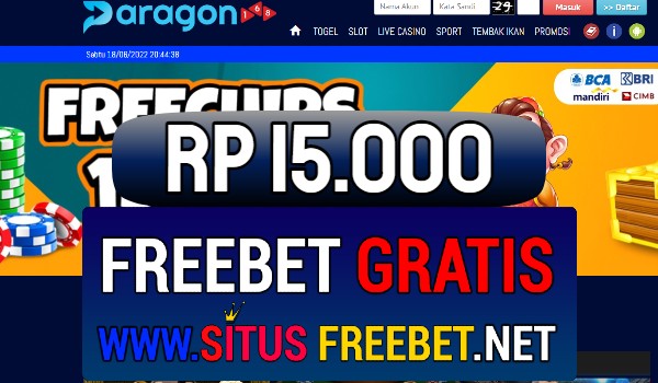 Paragon168 Situs Freebet Gratis Rp 15.000 Tanpa Deposit Paragon168 Situs Freebet Gratis Rp 15.000 Tanpa Deposit