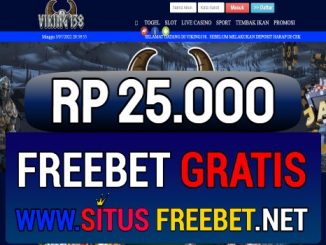 VIKING138 Situs Freebet Gratis Rp 25.000 Tanpa Deposit
