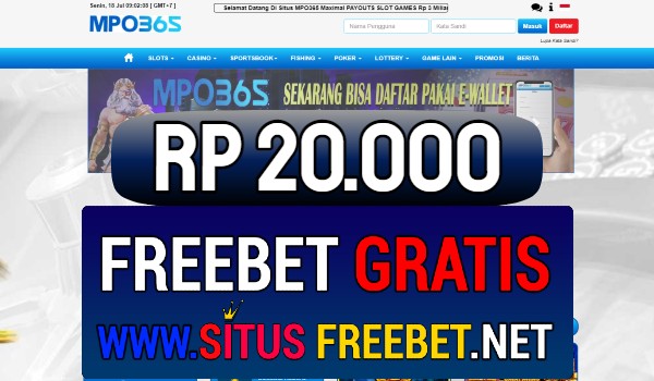 MPO365 Situs Freebet Gratis Rp 20.000 Tanpa Deposit MPO365 Situs Freebet Gratis Rp 20.000 Tanpa Deposit