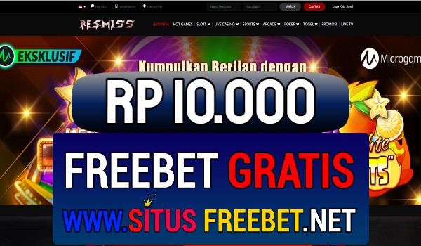 RESMI99 Freebet Gratis Rp 10.000 Tanpa Deposit RESMI99 Freebet Gratis Rp 10.000 Tanpa Deposit