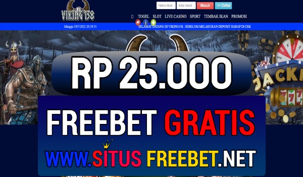 VIKING138 Situs Freebet Gratis Rp 25.000 Tanpa Deposit VIKING138 Situs Freebet Gratis Rp 25.000 Tanpa Deposit
