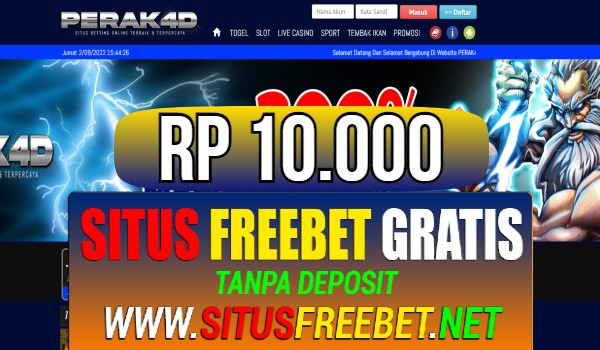 PERAK4D Freebet Gratis Rp 10.000 Tanpa Deposit PERAK4D Freebet Gratis Rp 10.000 Tanpa Deposit