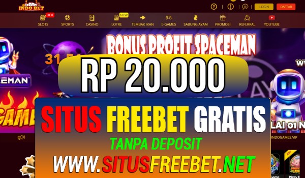 INDOBET Freebet Gratis Rp 20.000 Tanpa Deposit INDOBET Freebet Gratis Rp 20.000 Tanpa Deposit