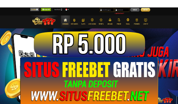 OKE777 Freebet Gratis Rp 5.000 Tanpa Deposit OKE777 Freebet Gratis Rp 5.000 Tanpa Deposit