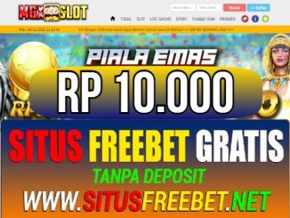 MGXSLOT Freebet Gratis Rp 10.000 Tanpa Deposit