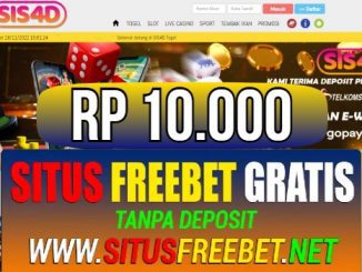 SIS4D Freebet Gratis Rp 10.000 Tanpa Deposit